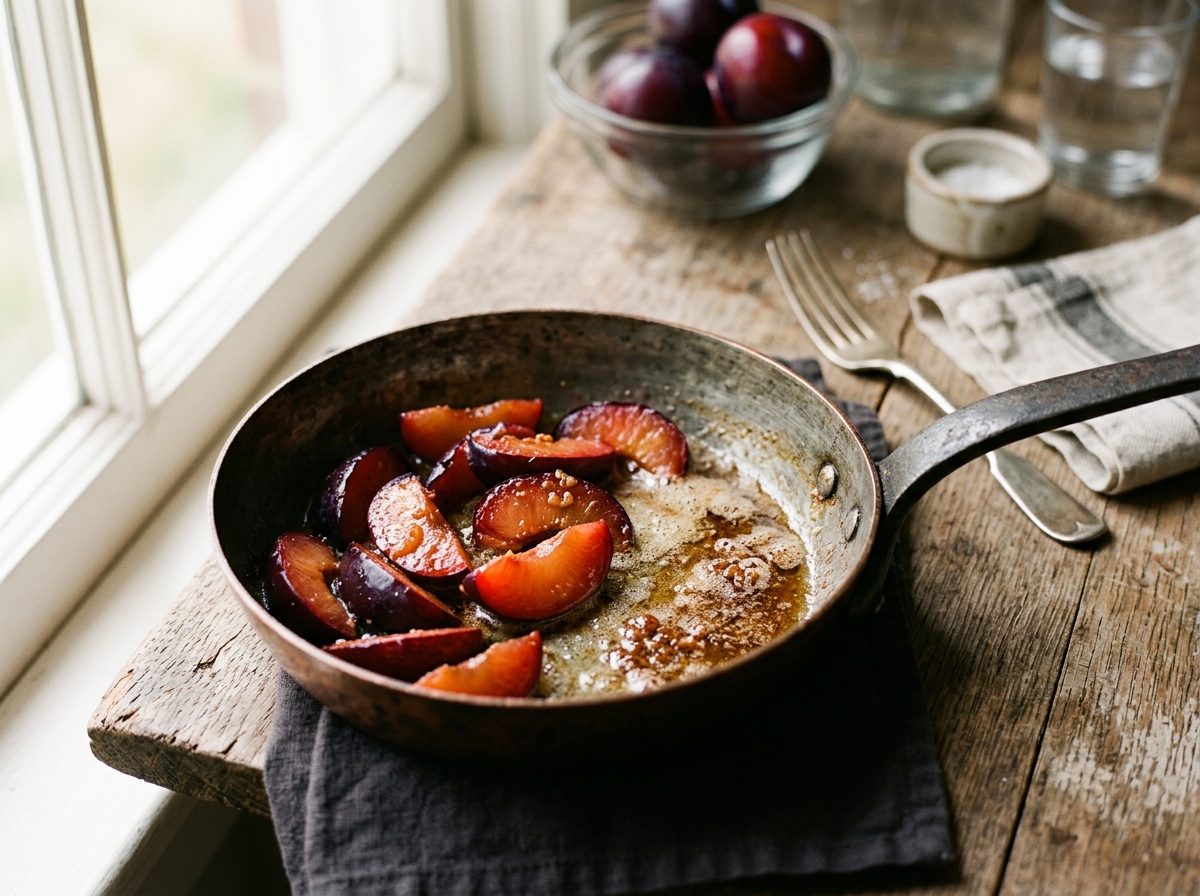 Santa Rosa Red Plums